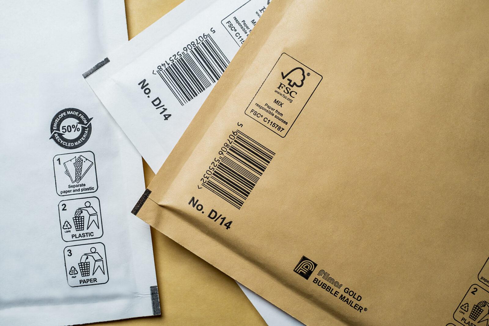 Bubble envelopes online recycle